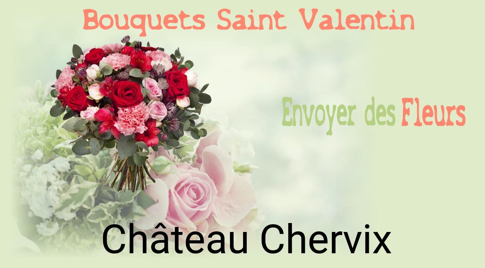 Roses de Saint-Valentin livrées à Château-Chervix
