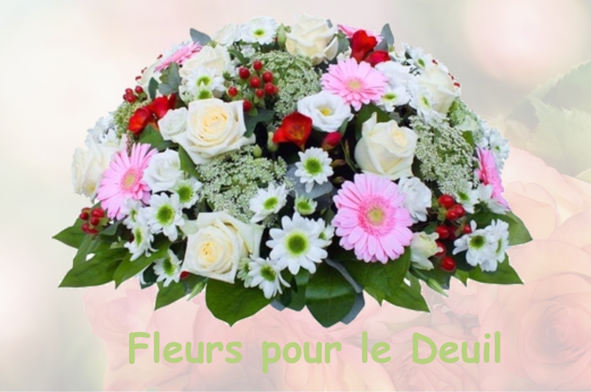 fleurs deuil CHATEAU-CHERVIX